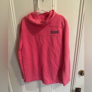 Vineyard Vines Pink pullover NWOT Size girls medium 10 12